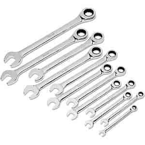 Ratcheting Wrench Set 13pc