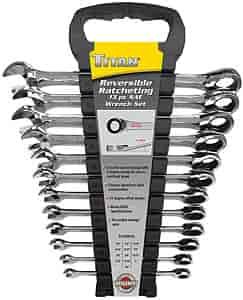 Reversible Ratcheting Wrench Set 13 Pc.
