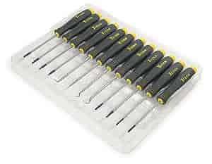 Pick and Screwdriver Set 12pc
