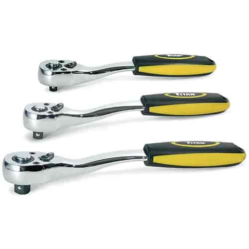 Quick Release Offset Ratchet Set 3pc Includes: