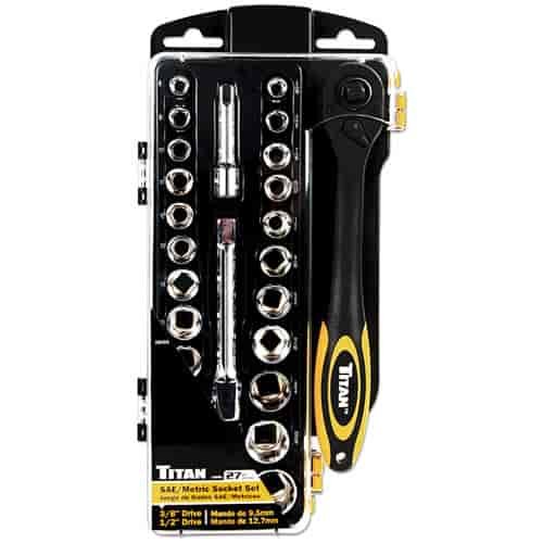 Socket Set 3/8" & 1/2" Drive