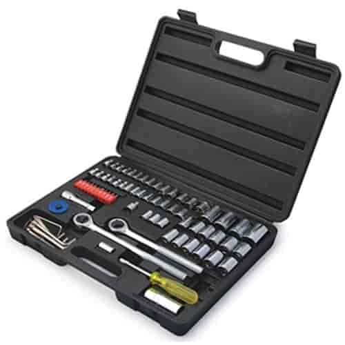 Socket Set 75pc Includes: