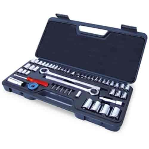 Socket Set 52pc Includes: