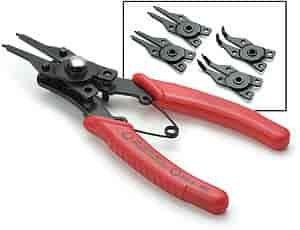 Combination Internal/External Snap Ring Plier Set 4 in 1