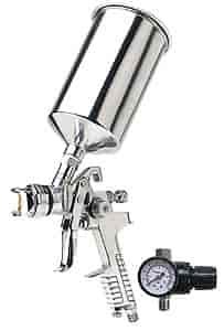 Gravity Feed H.V.L.P. Spray Gun 1.7mm Needle-Nozzle