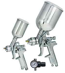 Dual Set-Up H.V.L.P. Spray Gun Kit 3pc