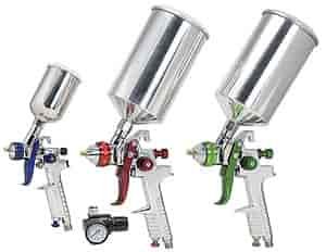 Triple Set-Up H.V.L.P. Spray Gun Kit 4pc