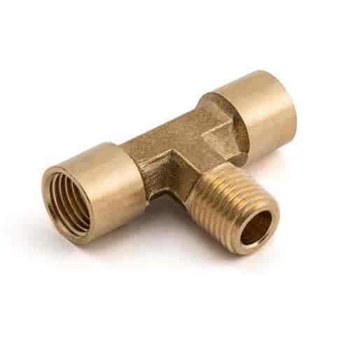 Tee Connector 1/4" Male & Female NPT