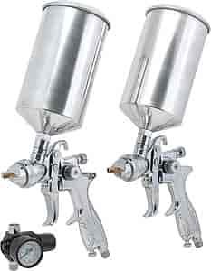 Dual Set-Up H.V.L.P. Spray Gun Kit 3pc