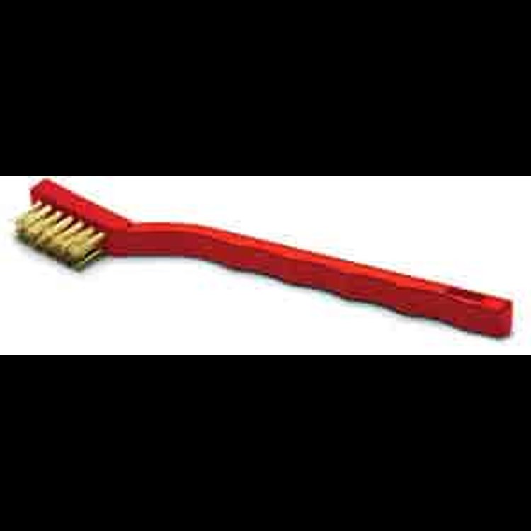 Small Wire Brush Brass Bristles Ideal for Cleaning Aluminum Welds