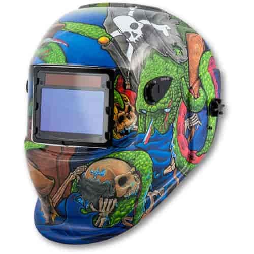 Welding Helmet 3.5" x 1.5" Viewing Lens