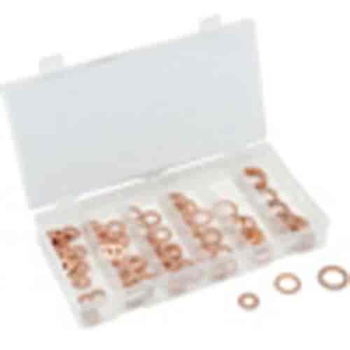 Copper Washer Assortment 110pc