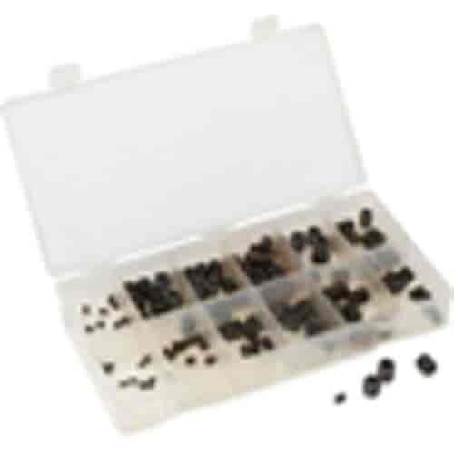 Hex Set Screw Assortment 160pc Includes: