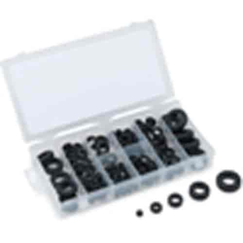 Rubber Grommet Assortment 110pc