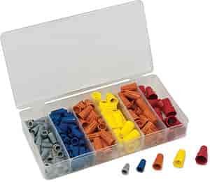Wire Connector Assortment 158pc Includes: