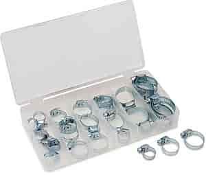 Hose Clamp Assortment 34 Pieces
