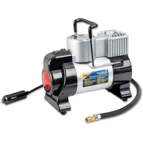 2 in 1 Mini Air Compressor and Light 12V DC