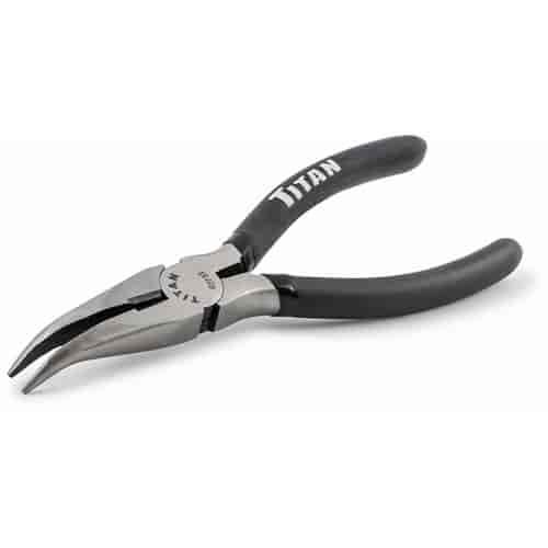 Bent Long Nose Pliers 6" L
