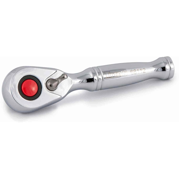 Round Stubby Ratchet 3/8" Drive