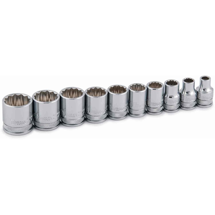 SAE 12pt Socket Set 3/8" Drive