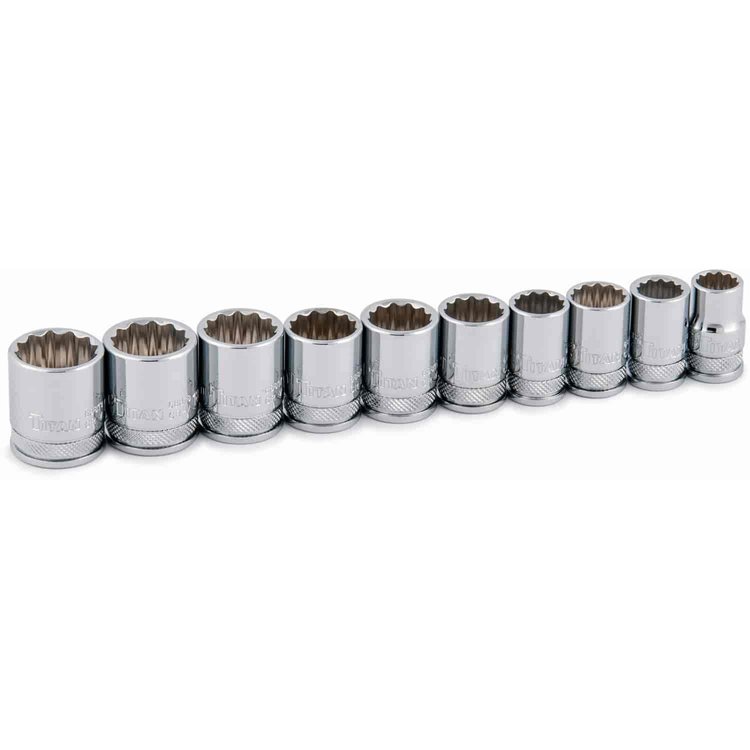 Metric 12pt Socket Set 3/8" Drive