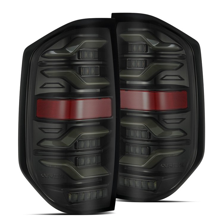 672030 Luxx Series LED Taillights for 2014-2021 Toyota Tundra - Alpha-Black