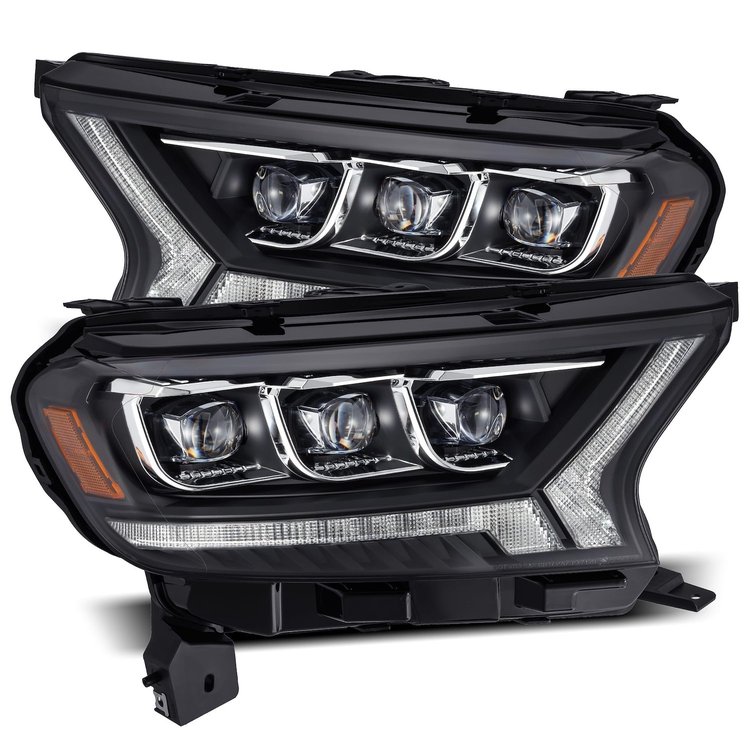 880124 NOVA-Series LED Projector Headlights for 2019-2022 Ford Ranger - Black
