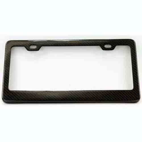 Carbon Fiber License Plate Frame