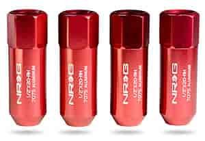 Extended Lug Nuts Red
