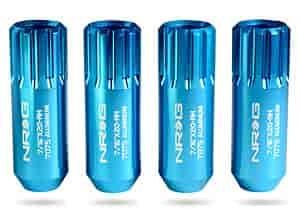 Extended Locking Lug Nuts Blue