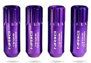 Extended Locking Lug Nuts Purple