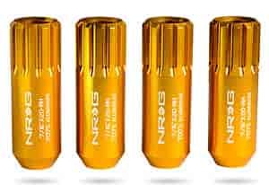 Extended Locking Lug Nuts Rose Gold