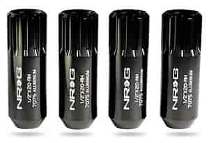 Extended Locking Lug Nuts Black