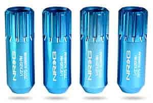 Extended Locking Lug Nuts Blue