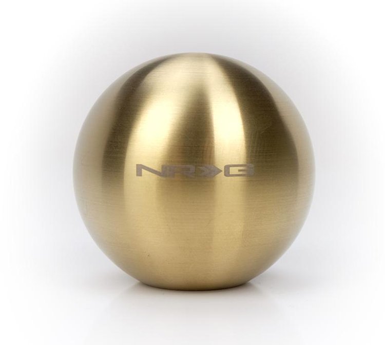 Ball Type Weighted Shift Knob [Chrome Gold, 45mm]