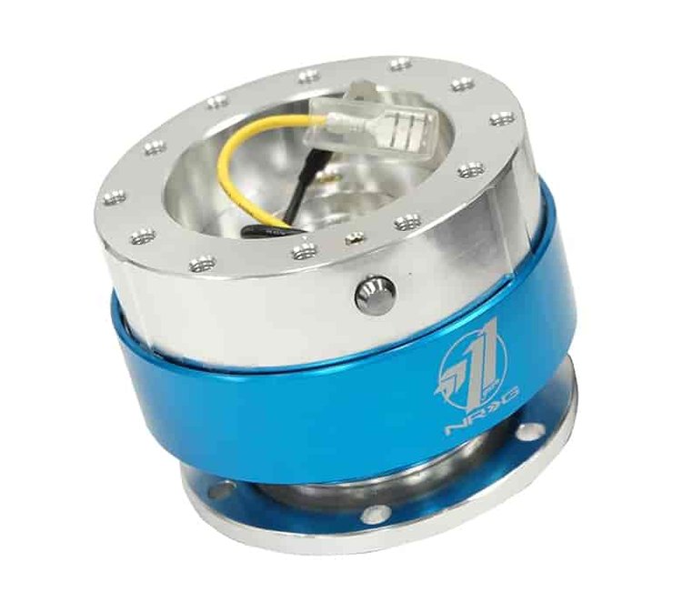 Generation 1.0 Quick Release Silver Body & Blue Ring