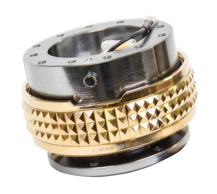 Generation 2.1 Quick Release Gun Metal Body & Gold Ring
