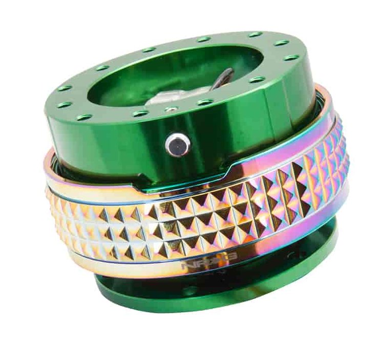 Generation 2.1 Quick Release Green Body & Neo-Chrome Ring