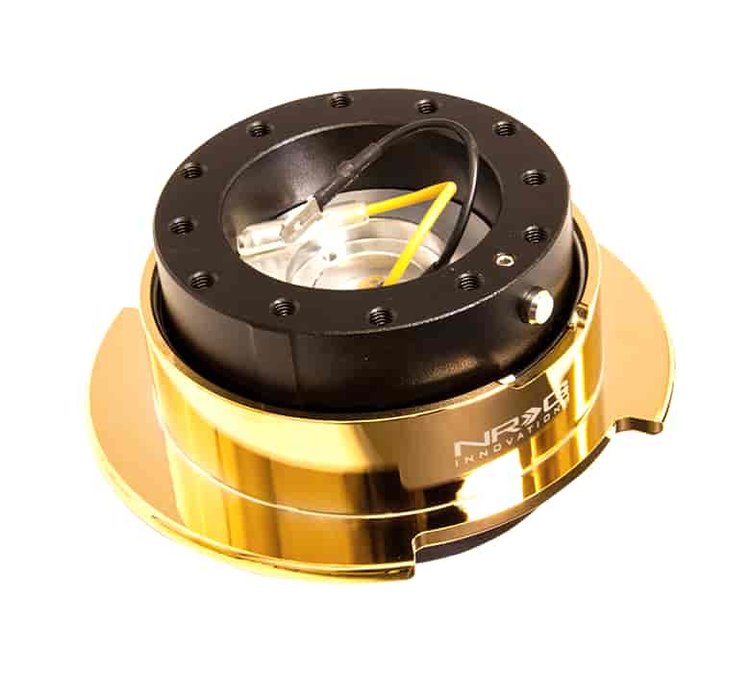 Generation 2.5 Quick Release Black Body & Gold Ring