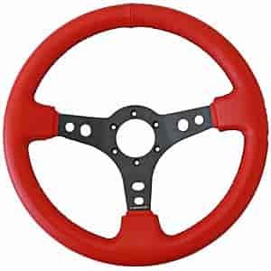 Deep Dish Sport Steering Wheel Diameter: 13.78" (350mm)