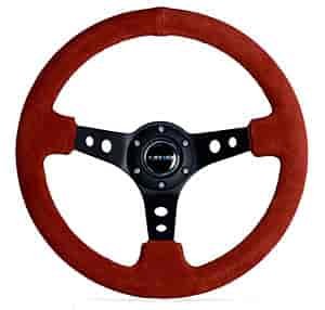 Deep Dish Sport Steering Wheel Diameter: 13.78" (350mm)