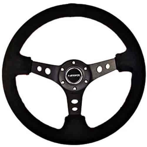 Deep Dish Sport Steering Wheel Diameter: 13.78" (350mm)