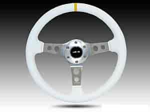 Deep Dish Sport Steering Wheel Diameter: 13.78" (350mm)