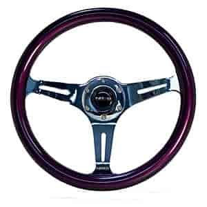 Painted Wood Steering Wheel Diameter: 12.99" (330mm)