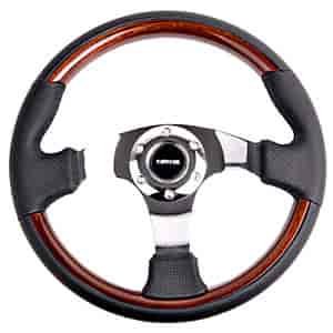 Wood Grain Steering Wheel Diameter: 12.99" (330mm)