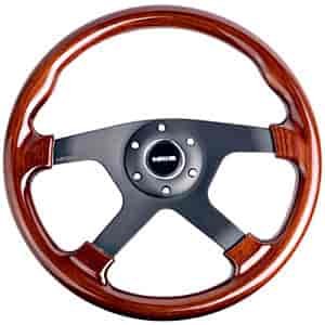 Wood Grain Steering Wheel Diameter: 13.78" (350mm)