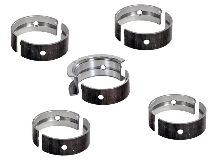 BC372J.75 Main Bearing Set for 1981-1985 Ford 1.6L [0.75 mm Undersize]