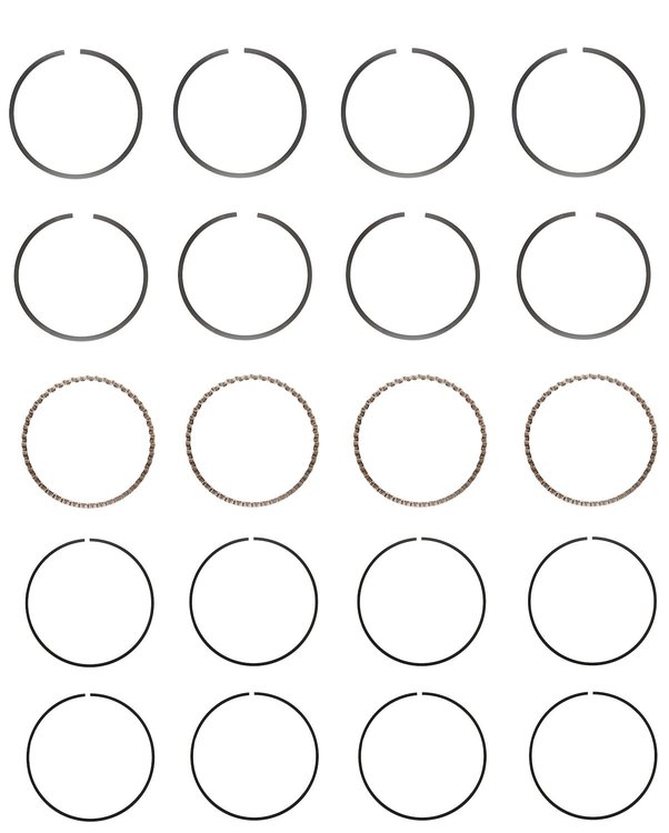 C28554-STD Piston Ring Set for 2011-2021 Buick, Chevrolet 1.4L [Standard Size]