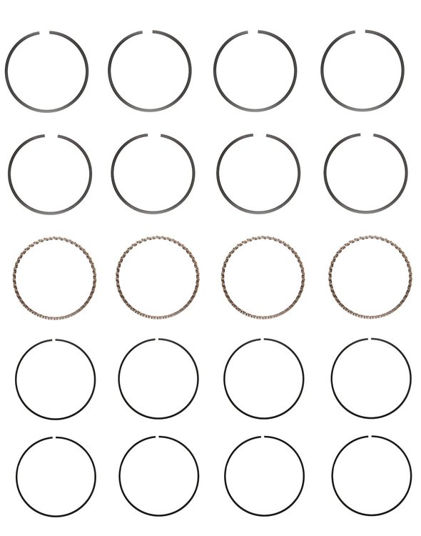 C31694-.50 Piston Ring Set for 2011-2017 Chevrolet 1.8L [0.50 mm Undersize]