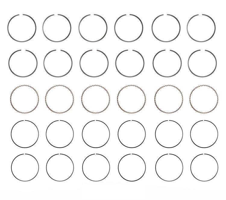 C37796-020 Piston Ring Set for 2011-2020 Chrysler, Dodge 3.6L [+0.020 in. Oversize]